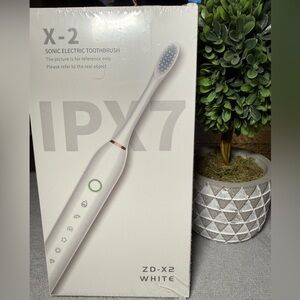 Sonic Electric Toothbrush - White - New in sealed box